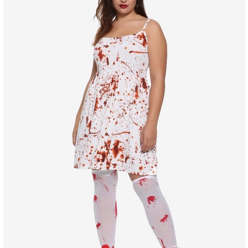 Hot Topic Blood Splatter Dress Size 0